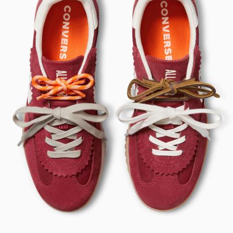 CONVERSE รองเท้าลำลอง RUN STAR TRAINER SCHOOL DAZE OX ORANGE ผู้หญิง A16584CF_F5ORXX Image5