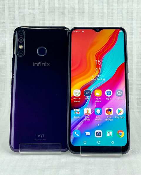 อิน ฟินิก hot8. หน้าจอ 6.6นิ้วแรม2รอม 32 แบต 5000 (มื อ ส อ ง )พร้อมใช้งานแถมชุดชาร์จ Image4