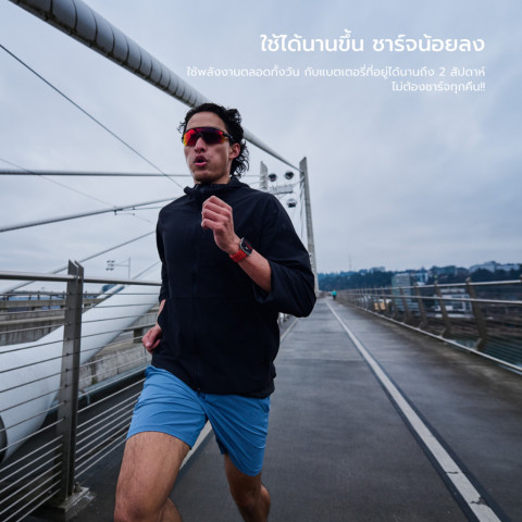 (มีส่งด่วน) Amazfit Bip 6 46mm Smartwatch หน้าจอใหญ่พร้อม GPS แม่นยำและโหมดกีฬา 140+ รับประกัน 1 ปี Image5