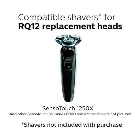 อะไหล่เปลี่ยนหัวโกน RQ12 Philips S9731ที่โกนหนวด SH90 RQ1280 S9031 S9111 S9511 Image5