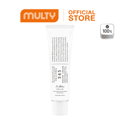 Dr.Althea 345 Relief Cream 50 ml.ครีมดูแลปัญหาผิวอักเสบจากสิวโดยเฉพาะ Resveratrol Post Acne ผิวอิ่มฟู Image1