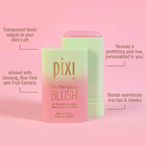 Pixi CheekTone and Lip Tone Duo (pH Tinted Moisture Stick & pH Reactive Gloss) พีเอช ดูโอ เซ็ต Image2
