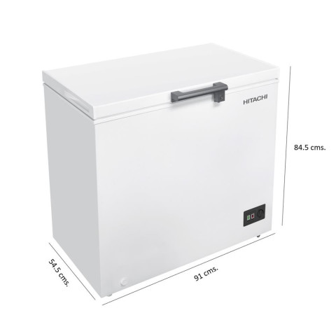 HITACHI ตู้แช่ 2 ระบบ HRCJ9200MNWTH 7 คิว สีขาว จัดส่งโดย HomePro Image5