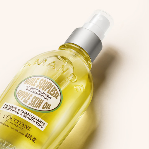 พร้อมส่ง🔥LOCCITANE Almond Supple Skin Oil 100ml Cleansing Softening Shower Image3