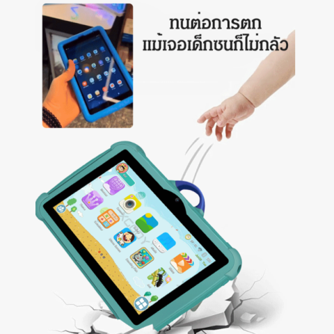 เครื่องจักรอัจฉริยะ การตรวจสอบพ่อแม่ลูก แท็บเล็ตอัจฉริยะ ครอบคลุม รูปลักษณ์น่ารัก ป้องกันการตกหล่น Image5