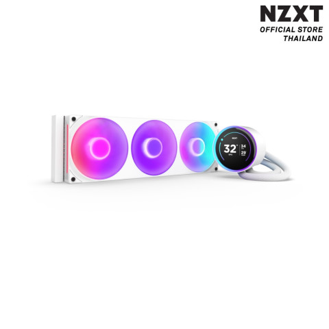 NZXT KRAKEN ELITE 360 RGB WHITE - V2 : RL-KR36E-W2 Image1