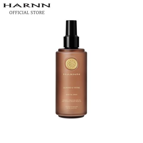 HARNN ALMOND & THYME BODY OIL SPRAY 260 ML. ออยบำรุงผิว บอดี้ ออยล์ ออยสเปรย์ เพิ่มความชุ่มชื่น ผลิตภัณฑ์บำรุงผิว Image1