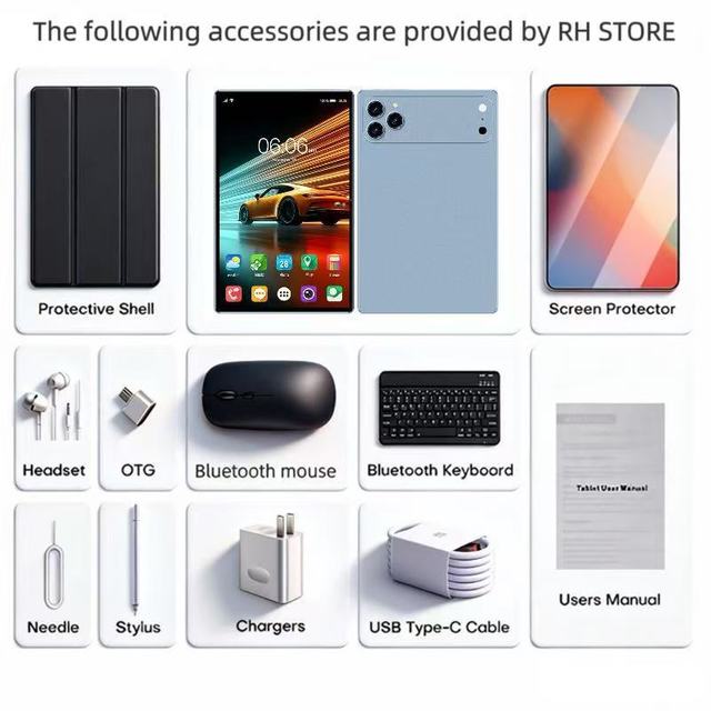 Tablet I17 Promax Tablet Sim4G/5G+Wifi 16Gb+1024Gb Android 15 ประกัน1ปี
