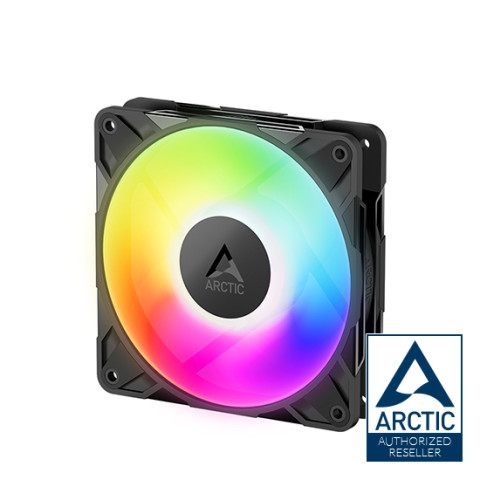 ARCTIC P12 PRO A-RGB REVERSE 3 PACKS BLACK(Computer fan / พัดลมระบายความร้อนคอมพิวเตอร์) Image2