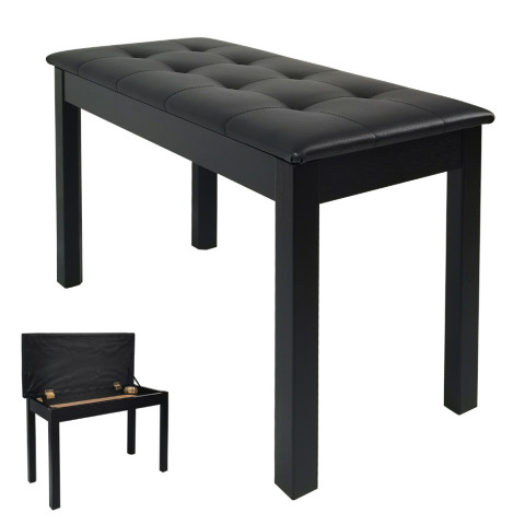 เก้าอี้เปียโน มีฝาเปิดปิดสำหรับใส่ของ ใส่โน้ต ขนาด L*W*H :71*33*47cm Image8