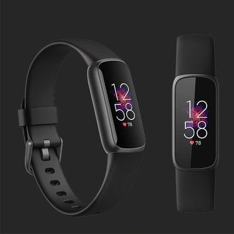 Fitbit Luxe สร้อยข้อมือสปอร์ตสุขภาพดีที่มีการติดตามความดันโลหิต การนอนหลับ การออกกำลังกาย จับจุดเด่น วัดความถี่เต้นของหัวใจและอ๊อกซิเจนในเลือด Image1