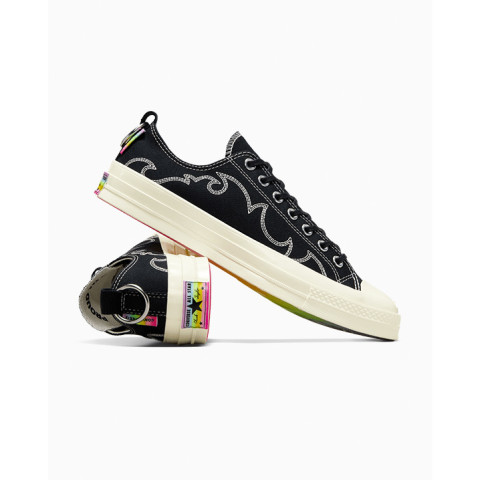 CONVERSE รองเท้าผ้าใบ รุ่น CHUCK 70 PRIDE OX BLACK ยูนิเซ็กส์ A10215CU_U4BKXX Image5