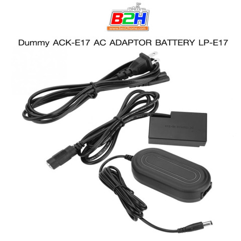 AC ADAPTER CA-PS700+DR-E17 DUMMY FOR CANON M5/M6 II/M6/M3 Image1
