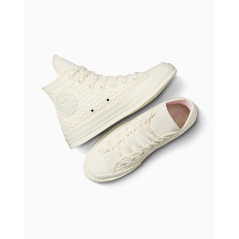 CONVERSE รองเท้าผ้าใบ รุ่น CHUCK 70 FESTIVAL REMIX HI CREAM ผู้หญิง A07534CF_U4CMXX Image4