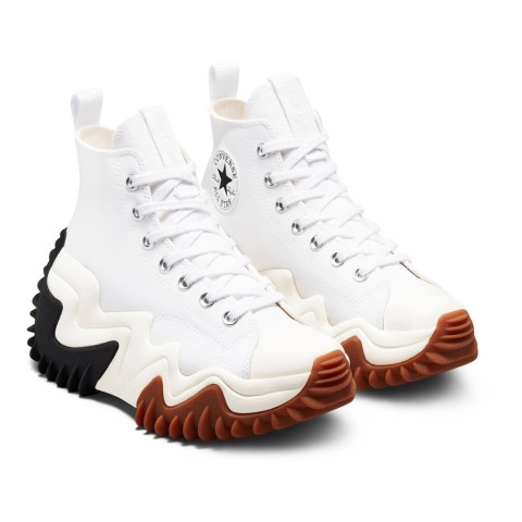 CONVERSE รองเท้าผ้าใบ รุ่น RUN STAR MOTION CANVAS PLATFORM HI WHITE - 171546CU_F1WTXX สีขาว UNISEX Image2