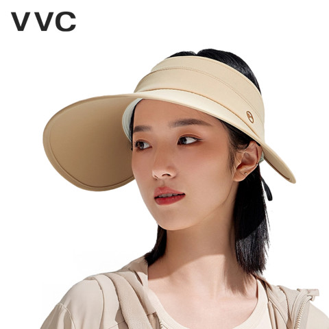 VVC หมวกกันแดดผู้หญิงปีกกว้างรอบด้าน UPF50+ ป้องกันใบหน้า สำหรับกลางแจ้ง Image4