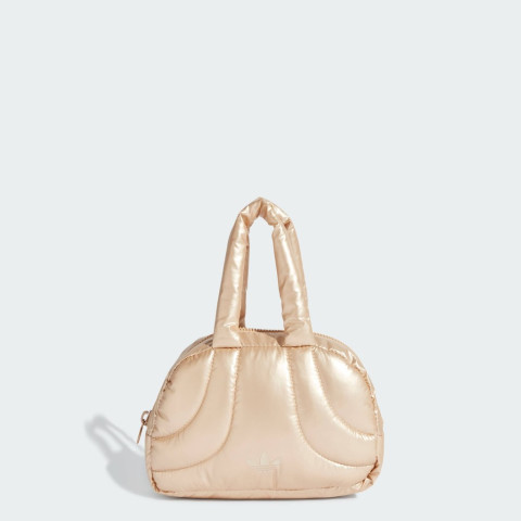 adidas ไลฟ์สไตล์ กระเป๋าโบว์ลิ่งขนาดเล็กสีเมทัลลิก Unisex สีทอง IY4095 Image1