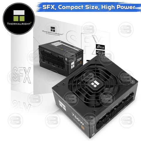 [CoolBlasterThai] Thermalright SFX Power Supply 750W 80 Plus Gold Embossed Full Modular (TGFX 750) ประกัน 5 ปี Image6