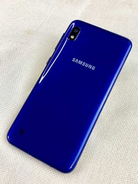 มือถือซัมซุง A10 หน้าจอกว้าง 6.2 แรม2 รอม32 แบตเตอรี่ 3400 แอนดรอย9 (มือ✌🏻) พร้อมใช้งานปกติ แถมฟรีชุดชาร์จ Image1