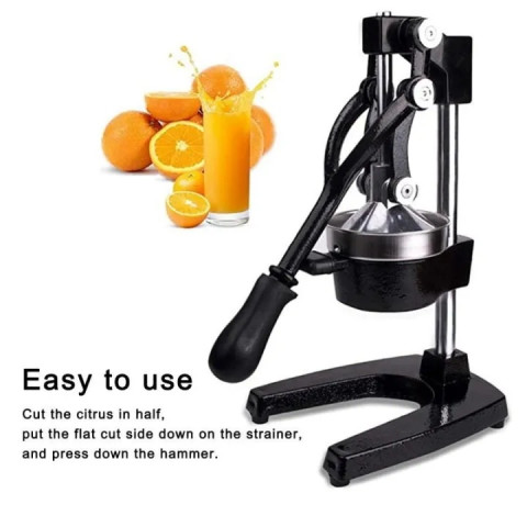 เครื่องคั้นน้ําผลไม้ด้วยตนเองเชิงพาณิชย์ Lemon Orange squeezer ผลไม้กด Citrus Juicer HeavyDuty Vortex คุณภาพสูง Image8