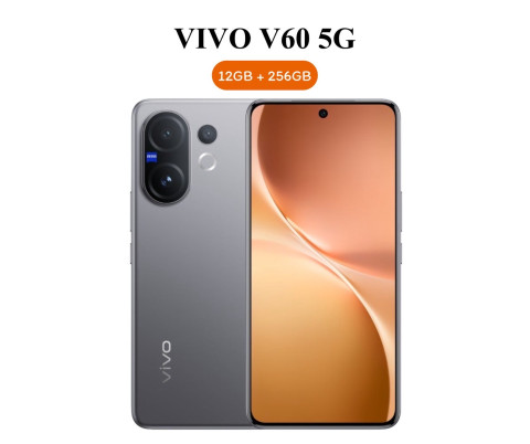 (New) vivo V60 (12+256GB) ทนน้ำทนฝุ่น IP68 & IP69 กล้องหลัง 50MP ZEISS Super Telephoto Portrait แบตเตอรี่ 6500mAh 90W Flashcharge รับประกันศูนย์ 1ปี Image1