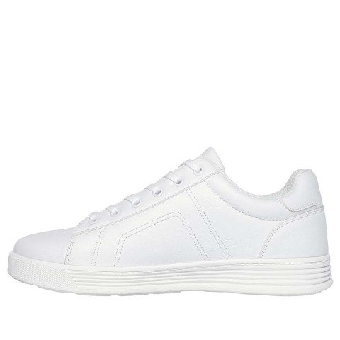 Skechers สเก็ตเชอร์ส รองเท้าผู้ชาย Men Cavell Usa Street Wear Shoes - 210946-WHT - Air-Cooled Memory Foam Image5
