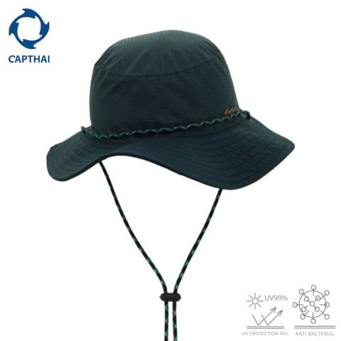 หมวกปีกรอบกัน UV ผ้าสะท้อนน้ำ รุ่น Rogers รอบศรีษะ 60 ซม. (ผ้าร่มกันน้ำ) Image1