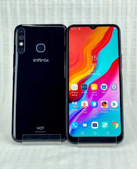 อิน ฟินิก hot8. หน้าจอ 6.6นิ้วแรม2รอม 32 แบต 5000 (มื อ ส อ ง )พร้อมใช้งานแถมชุดชาร์จ Image3