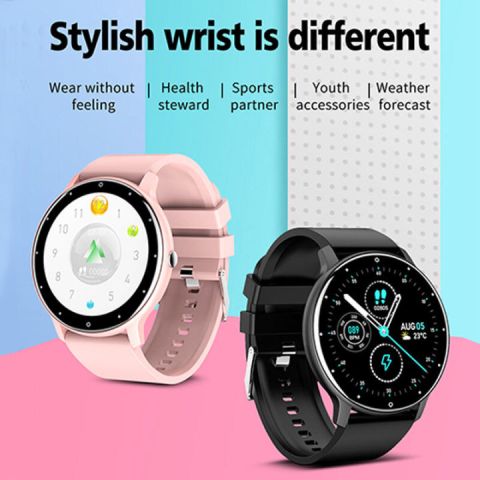 Kinkong🔥มีสินค้าพร้อมส่ง🔥 นาฬิกา smart watch แท้ ของแท้ สมาร์ทวอทช์ 2022นาฬิกา smart watch 1.75 HD Screen แท้ จอสัมผัส IP67 กันน้ำนาฬิกาออกกำกายนาฬิกาวัดชีพจรนาฬิกานับก้าวการตรวจสอบกีฬใช้ได้กับ Android และ ios Image2