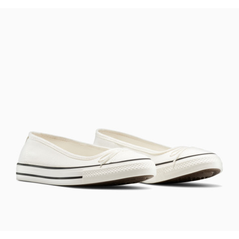 CONVERSE รองเท้า CTAS DAINTY BALLERINA FOUNDATION SLIP CREAM ผู้หญิง A16211CF_S5CMXX Image4