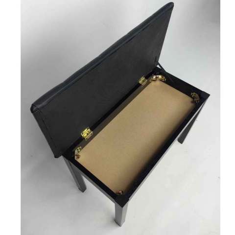 เก้าอี้เปียโน มีฝาเปิดปิดสำหรับใส่ของ ใส่โน้ต ขนาด L*W*H :71*33*47cm Image3
