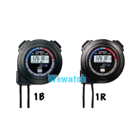 CASIO ของแท้ 💯% นาฬิกาจับเวลา รุ่น HS-70W-1D HS-80TW-1D HS-3V สำหรับนักกีฬา HS3V HS3 HS-3V-1R Image2