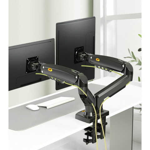 North Bayou NB F160 อุปกรณ์เมาท์ขาตั้ง สปริงแก๊ส หมุนได้ 360 องศา 17 นิ้ว -27 นิ้ว รับน้ําหนักได้ 2-9 กก. Image7