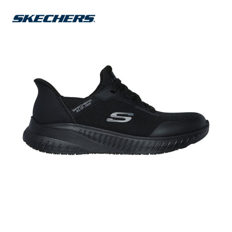Skechers สเก็ตเชอร์ส รองเท้าผู้หญิง Women Squad Chaos SR Works Shoes - 108159-BLK - Air-Cooled Memory Foam Image1
