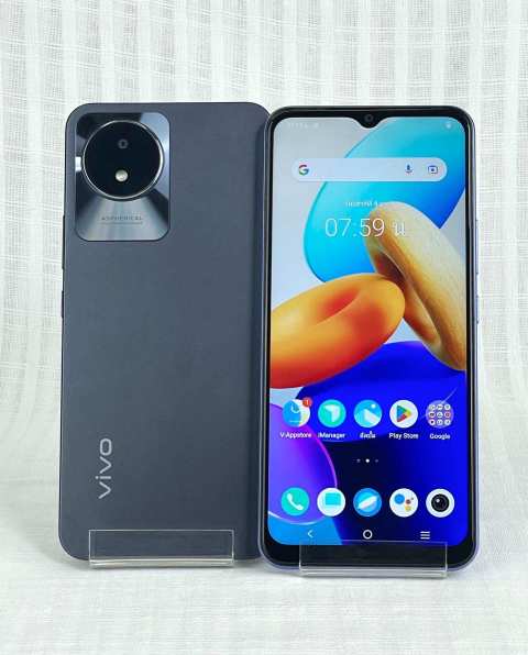 วีโว้ y02 หน้าจอ 6.51 แรม2รอม32พร้อมส่ง แบตทน รองรับทุกเครือข่ายแถมชุดชาร์จฟรี(Android 12) Image3