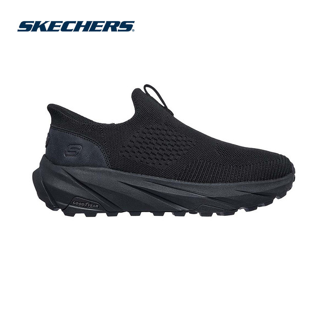 Skechers สเก็ตเชอร์ส รองเท้าผู้ชาย Men Slip-Ins USA Streetwear Conner Milton Shoes - 211145-BBK Air-Cooled Memory Foam