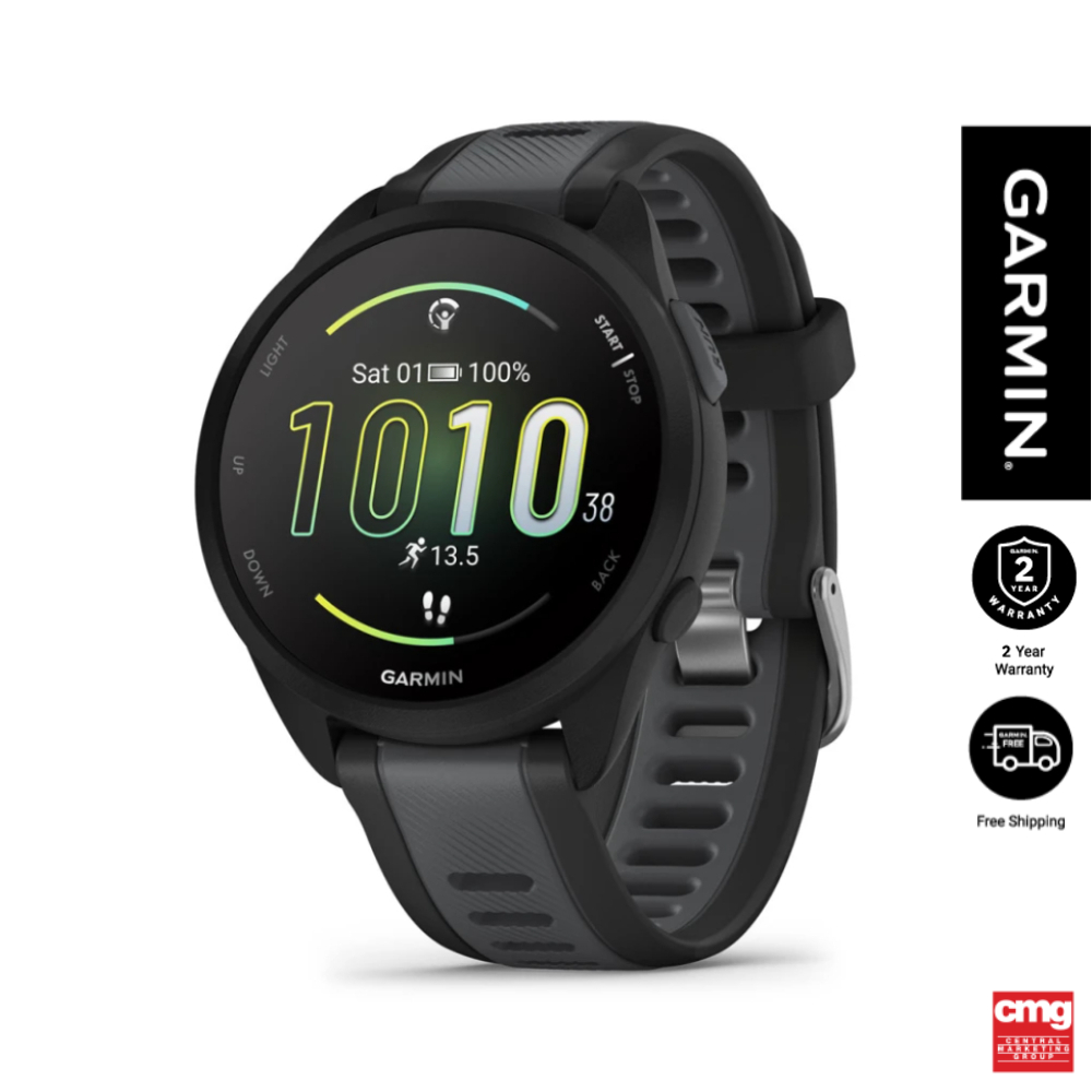 Garmin Forerunner 165 การ์มิน นาฬิกาสมาร์ทวอชท์วิเคราะห์การวิ่ง (GARMIN by CMG)