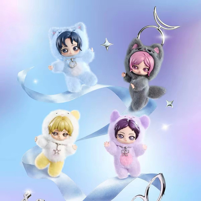 aespa Fluffy Club Series Vinyl Plush Doll Pendant ( พร้อมส่งใน🇹🇭 )