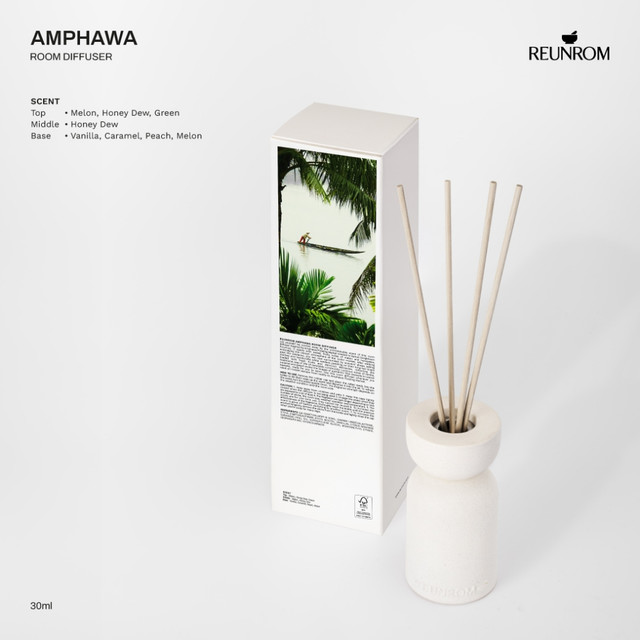 Reunrom รูมดิฟฟิวเซอร์ 30ml. 15 กลิ่น (รื่นรมย์)