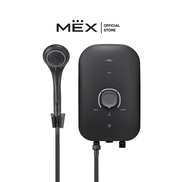 MEX เครื่องทำน้ำอุ่น 4500W : รุ่น COCO S45 (MB) : สีดำ (มีบริการติดตั้งแบบจั๊ม 500.- บาท)