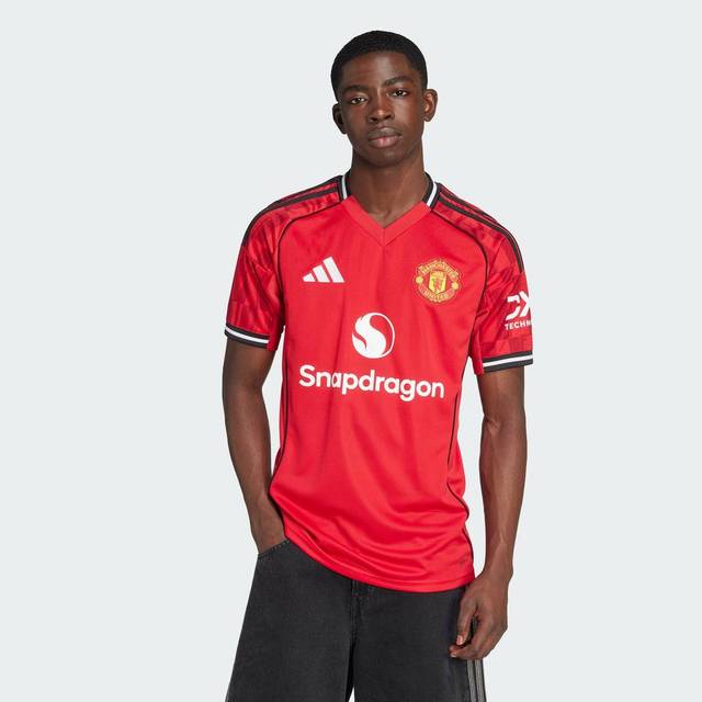 adidas Football Manchester United 25/26 Home Jersey Men Red JI7428