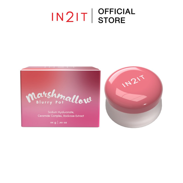IN2IT Marshmallow Blurry Pot - มาร์ชเมลโลว์บลัชเบลอผิว [MBP]