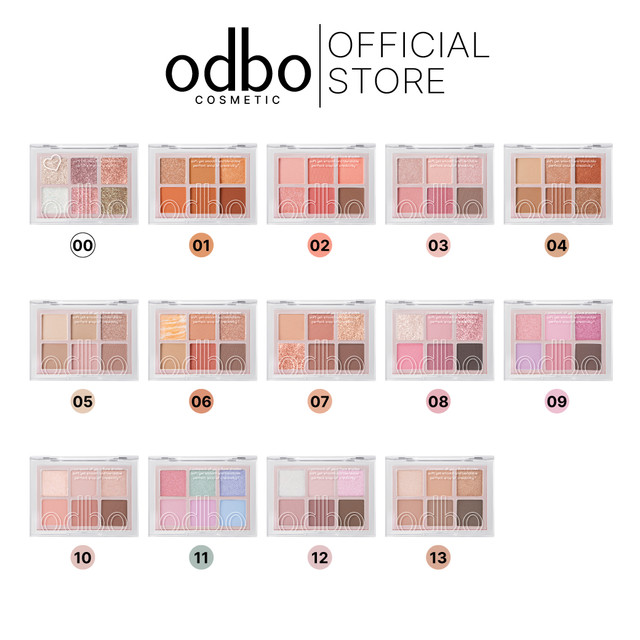 Odbo Odbo Signature Eyeshadow Palette Od276