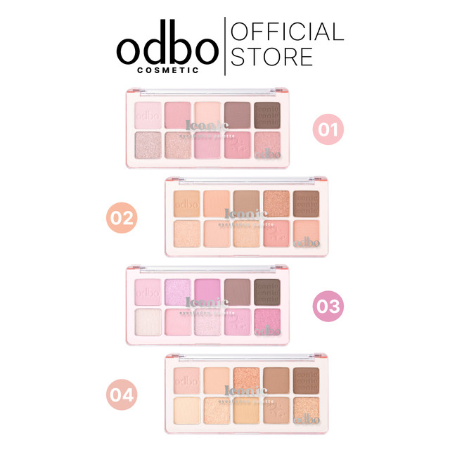 Odbo Iconic Eyeshadow Palette - Od2029