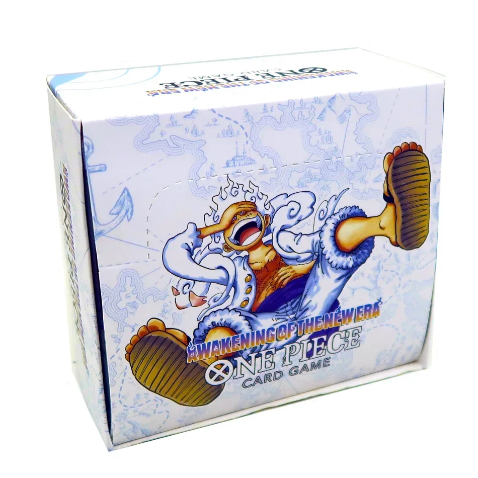 Bandai | การ์ดอนิเมะวันพีซ 300 ชิ้น/กล่อง ภาษาอังกฤษ คอลเลคชั่นการ์ดเกม Awakening Of the New Era บูสเตอร์การ์ดต่อสู้ ของเล่นเด็กผู้ชาย ของขวัญ