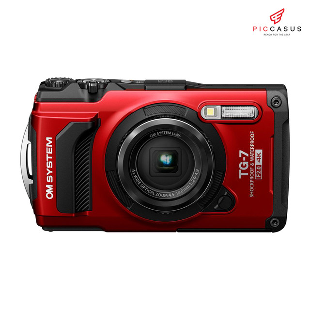 OM SYSTEM Tough TG-7 digital camera กล้องถ่ายภาพใต้น้ำ กล้องคอมแพค PICCASUS (ฺB500092R500093) ราคาพิเศษ กันน้ำ