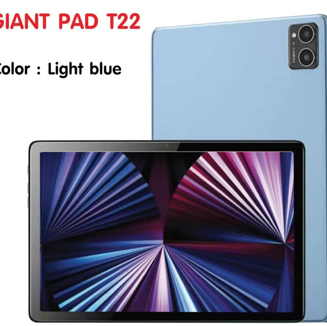 แท็บเล็ต QOOMI รุ่น GIANT PAD T22 (4+64) จอ10.1นิ้ว TABLET 4G รุ่นใหม่ล่าสุด แท็บเล็ตเล่นเกมส์ แท็บเล็ตใส่ซิม รับประกันศูนย์ไทย 12+1เดือน
