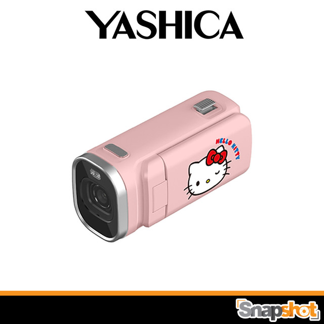 กล้องวิดีโอ YASHICA x Hello Kitty DigiPocket Camcorder (Pink) ประกันศูนย์ Video Camera