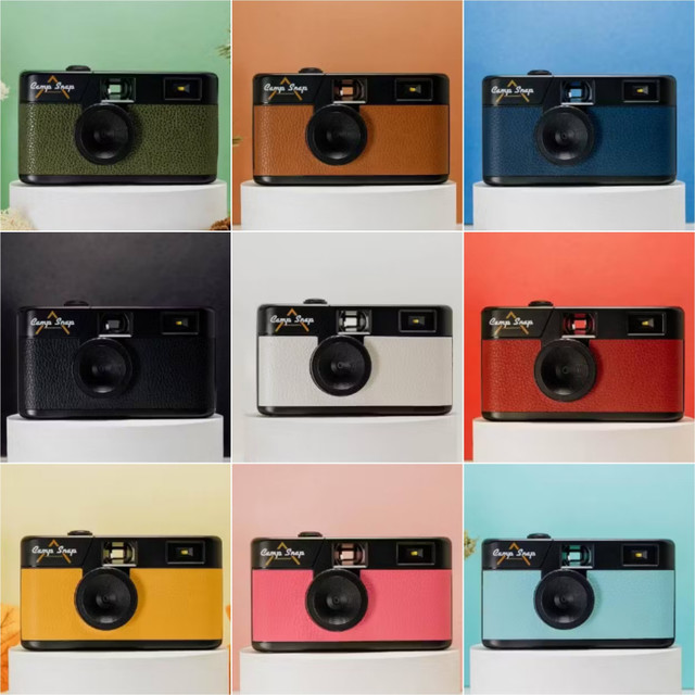 กล้องดิจิทัล CampSnap Digital Camera Vintage Design Camp Snap campsnap
