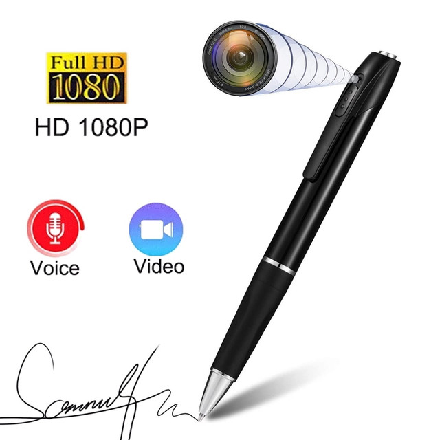 กล้องบันทึกวิดีโอดิจิทัล ขนาดเล็ก 1080P สวมใส่ได้ สําหรับประชุมทางธุรกิจ